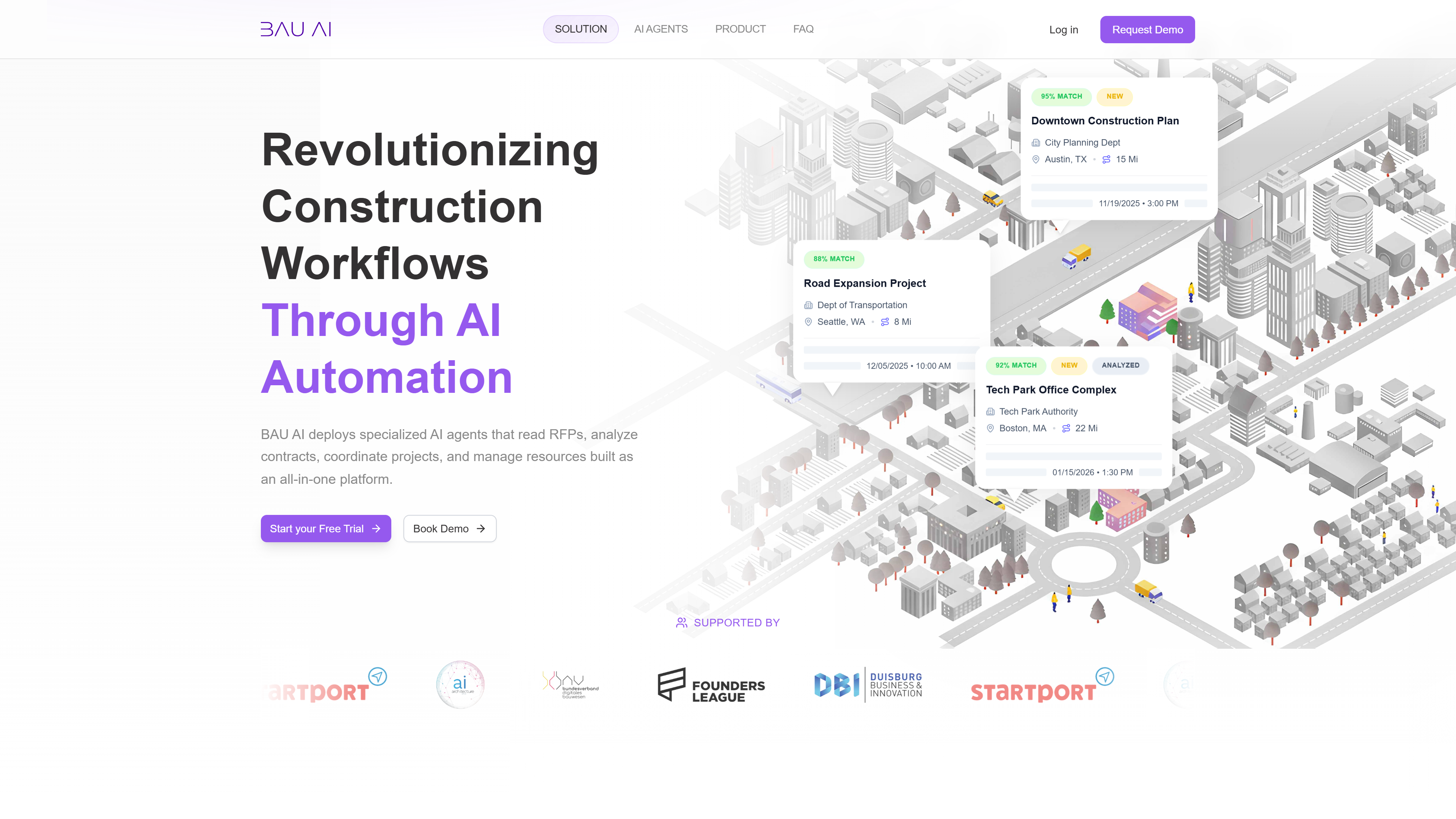 BAU — mobile experience by SideSwitch
