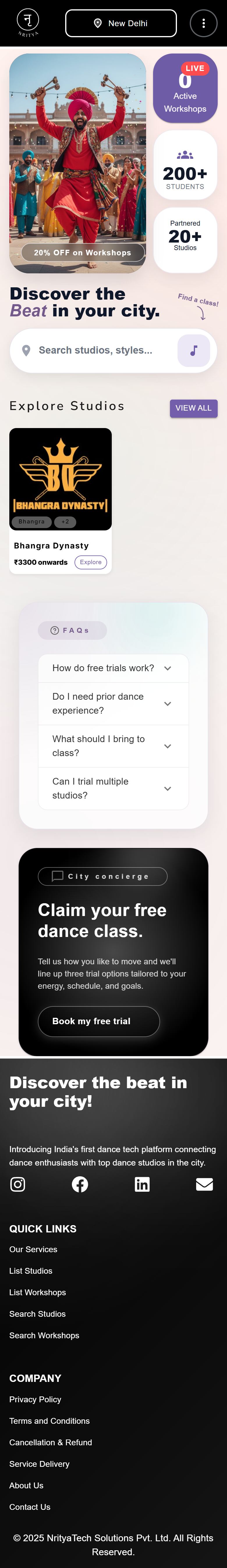 Nritya — interface detail by SideSwitch